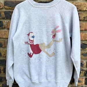 Vintage Ren and Stimpy crewneck